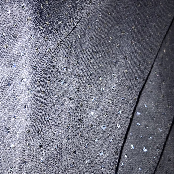 super pretty sparkly navy blue prom dress - Picture 3 of 4